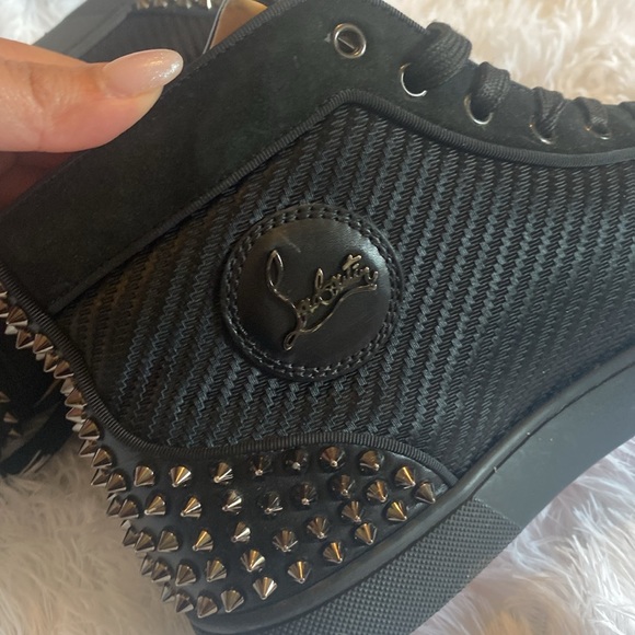 💎 Christian Loubotin Mens Lou Spikes 2 Flat Size 42 - Picture 6 of 17